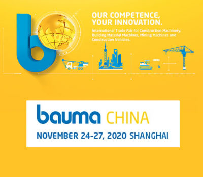 BAUMA CHINA 24 - 27 November, 2020